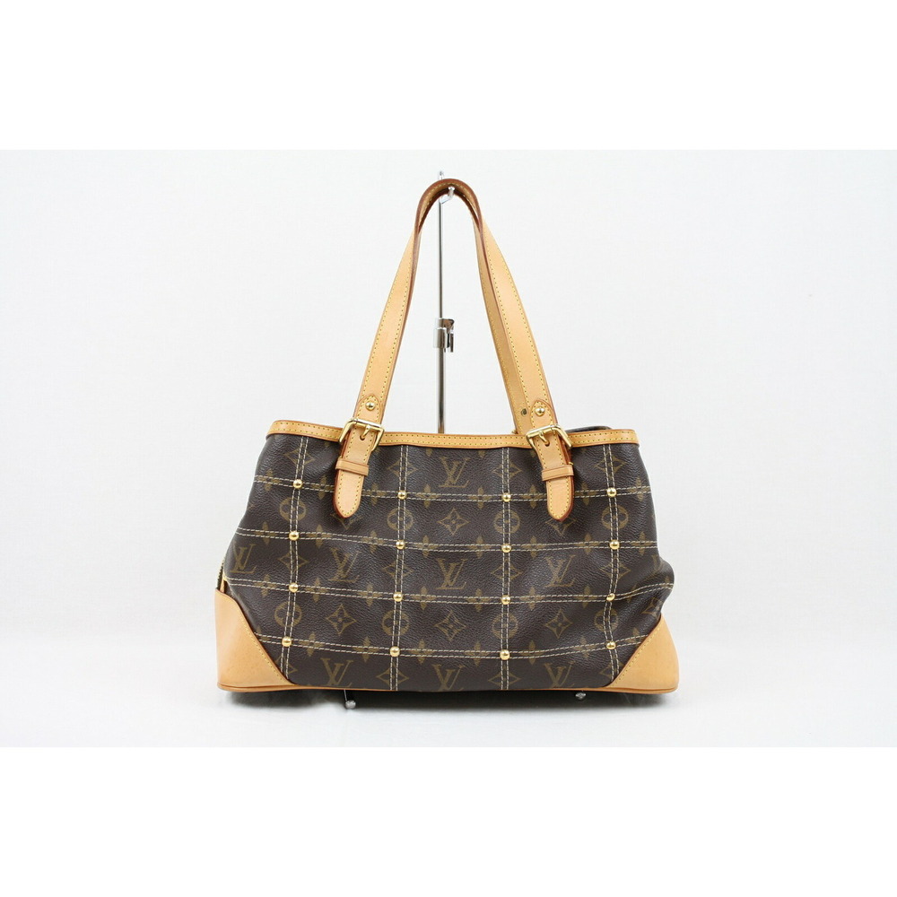 Louis Vuitton Monogram Rivet Shoulder Handbag Bag